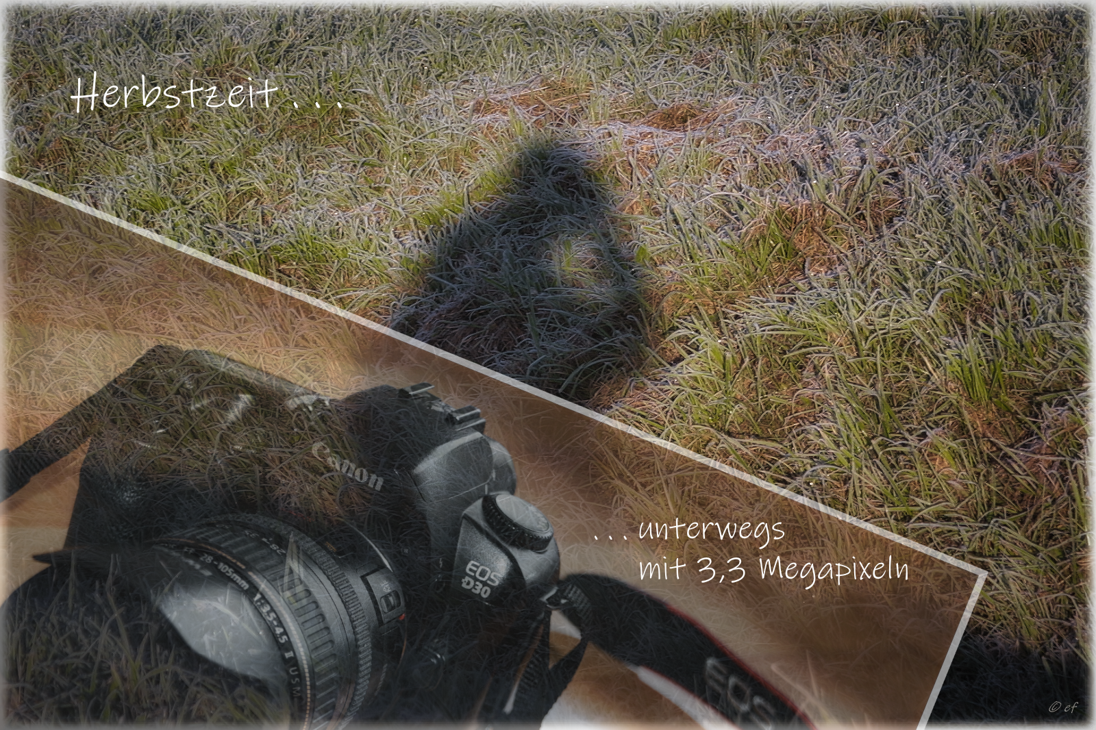 Herbstzeit - mit 3,3 Megapixeln auf Tour