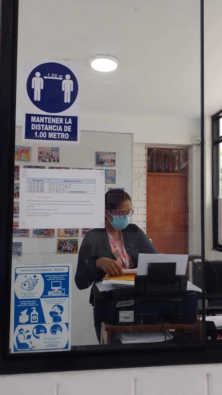 implementación de protocolos de bioseguridad.