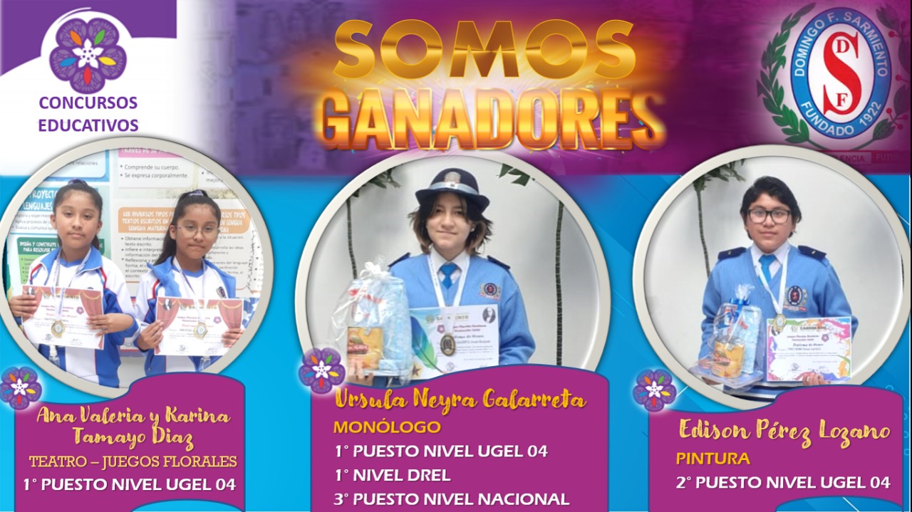Ganadores de Juegos Florales Nacionales 2020.