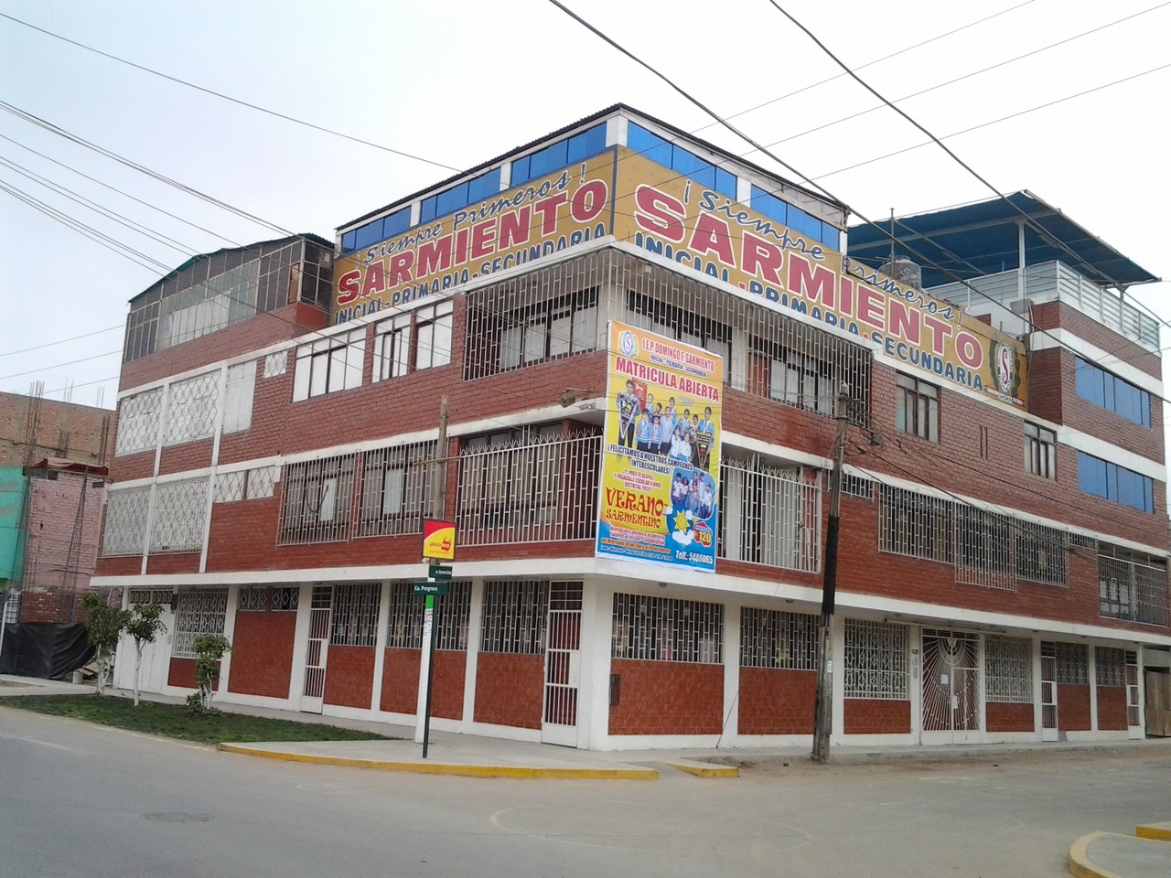 El proyecto Educativo Sarmentino, ubicado en el distrito de Puente Piedra-