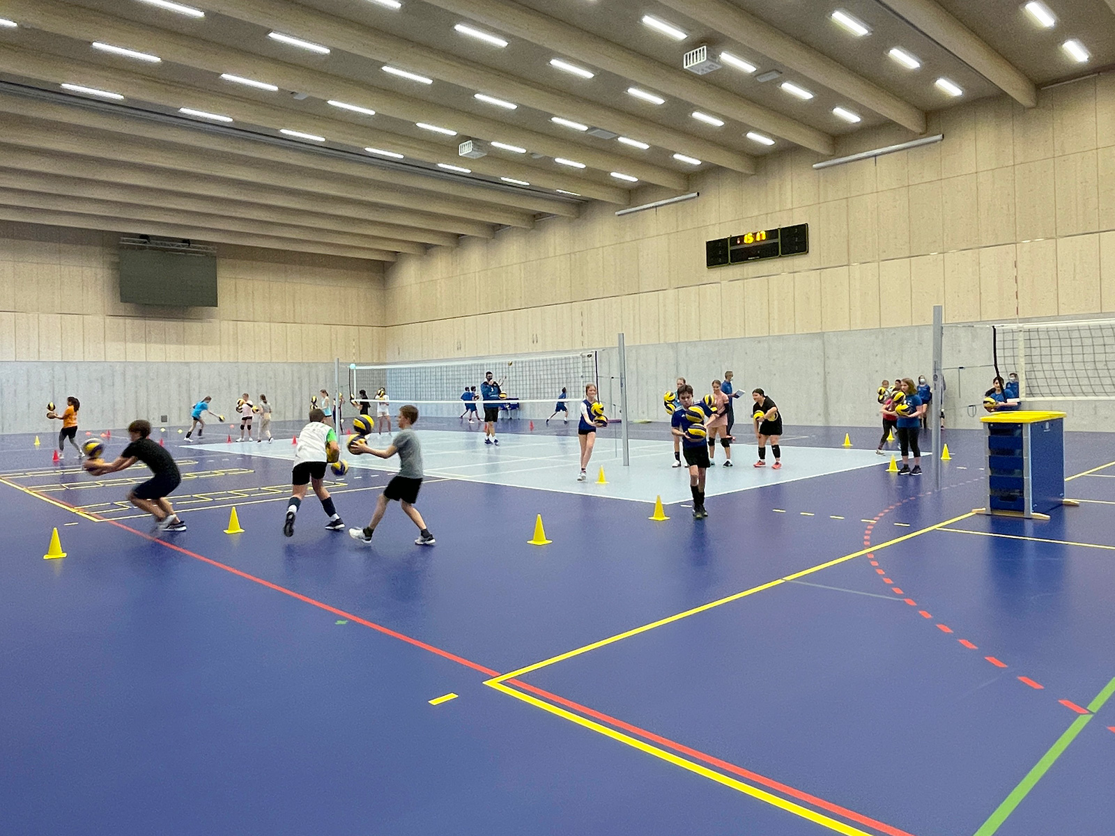 Viele Anmeldungen für die volleyamriswil academy!