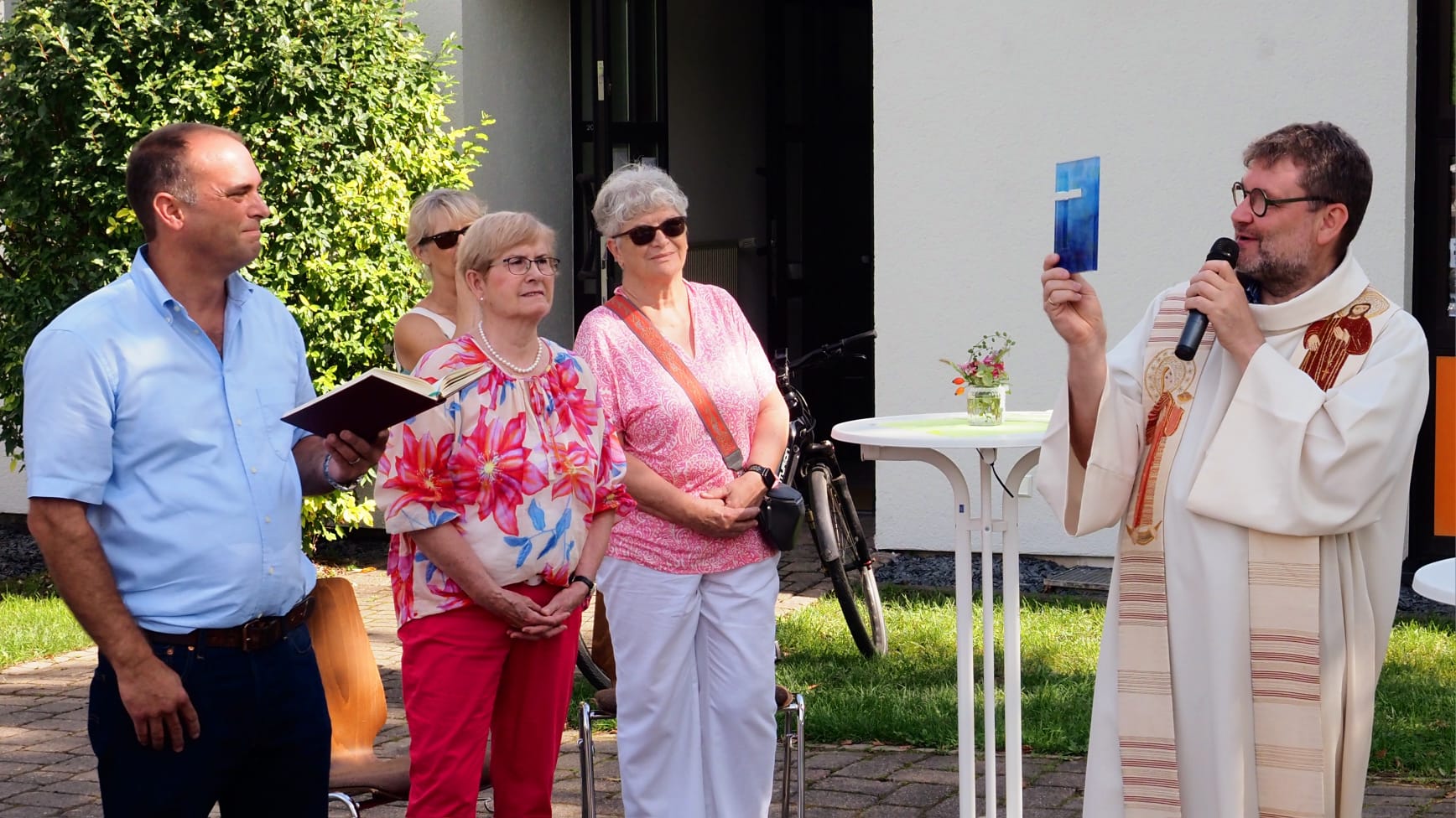 17.09.2023, Einweihung und Eröffnung des Mehrgenerationenplatz und des Anbaus am Gemeindehaus