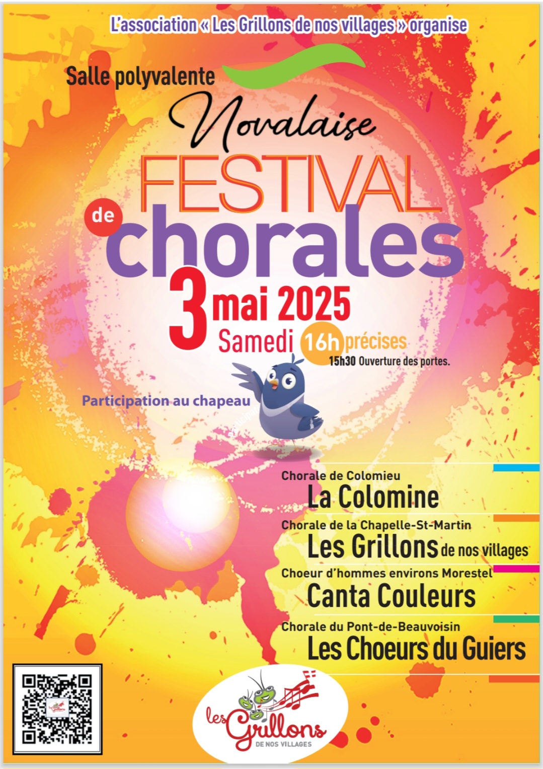 03.05.2025 notre 2ème Festival de chorales