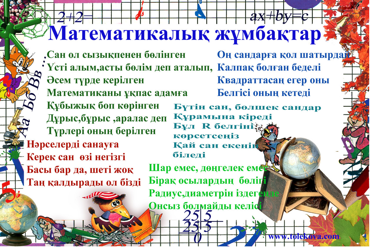айналамыздағы математика суреттер