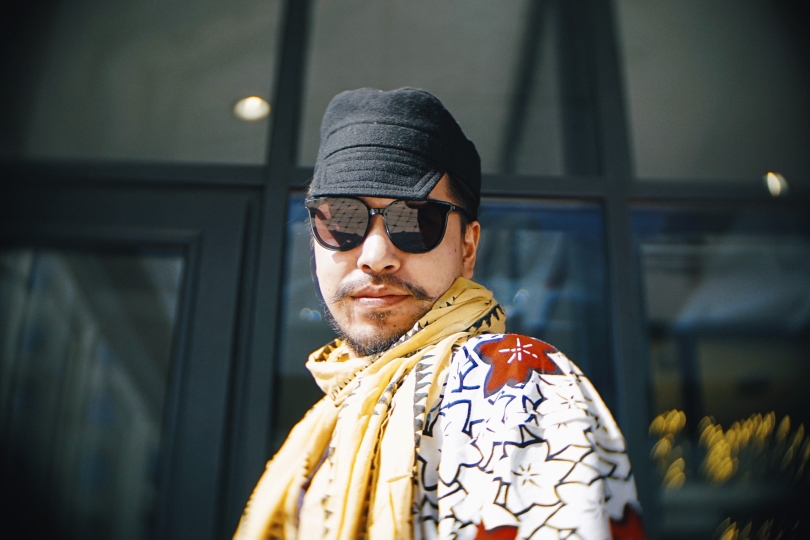 Ph: José Miguel Guijarro(España, amigo de cineasta) en Tashkent, Uzbekistán.