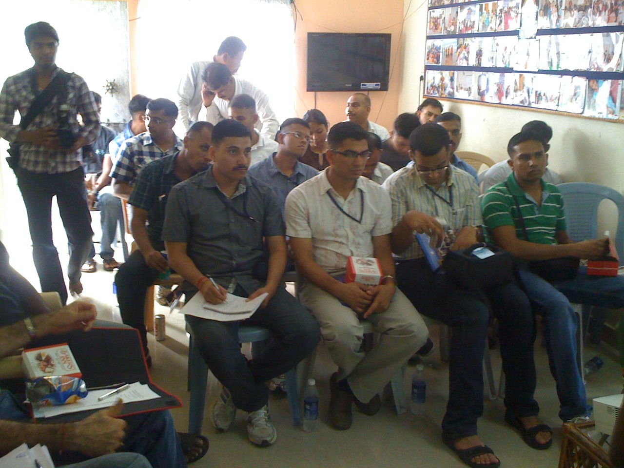 IPS Officers Trainees at CMM office ,undergoing sensitization Workshop on Marginal Communities