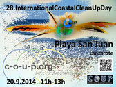 International, Coastal, Clean up day, COUP, Lanzarote Limpia, SOS Lanzarote, Beach clean, Limpieza, Playa