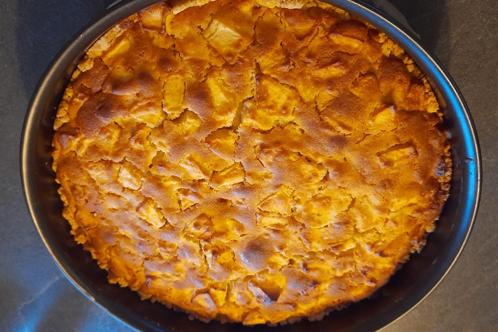 Backen mit ätherischen Ölen - Apfelkuchen