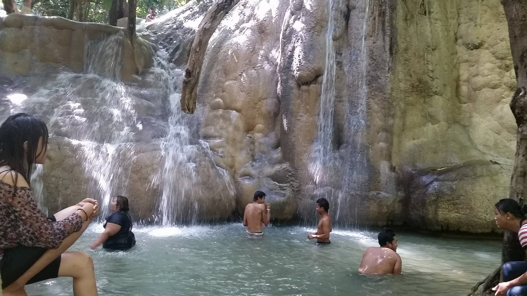 Ein Wasserfall zum relaxen