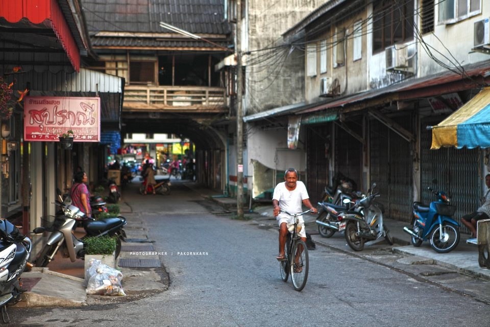 Trang Altstadt, Trang ist eine typische asiatische Stadt mit ganz eigenem Flair