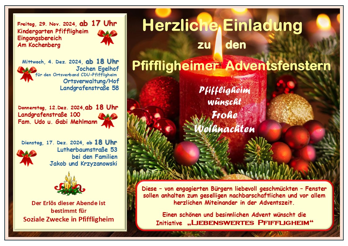 Treffpunkte im Advent