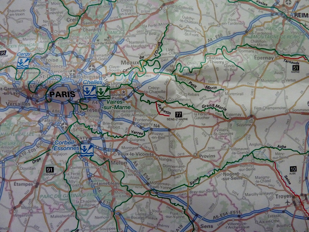 cartes La Bibli du Canoë