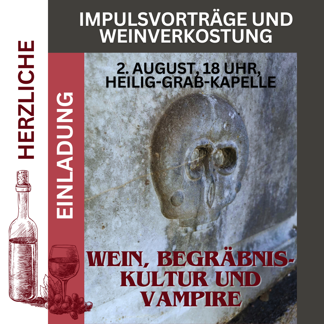 Wein, Begräbniskultur und Vampire