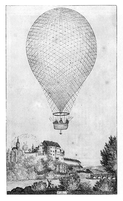 „Schloss Weilburg mit dem Ballon von Charles Green, 1837“, in: Historische Ortsansichten <https://www.lagis-hessen.de/de/subjects/idrec/sn/oa/id/3350> (Stand: 12.7.2007)