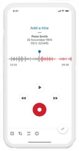 Desktop & smartphone App van Philips SpeechLive
