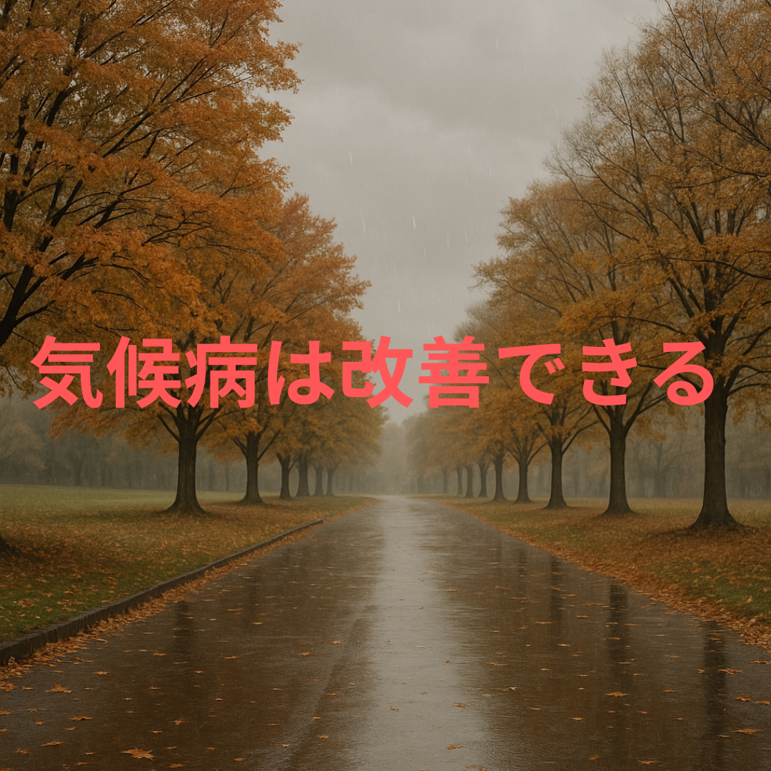 天気が悪いと頭が痛い——気圧と“巡り”を整える東洋医学の視点