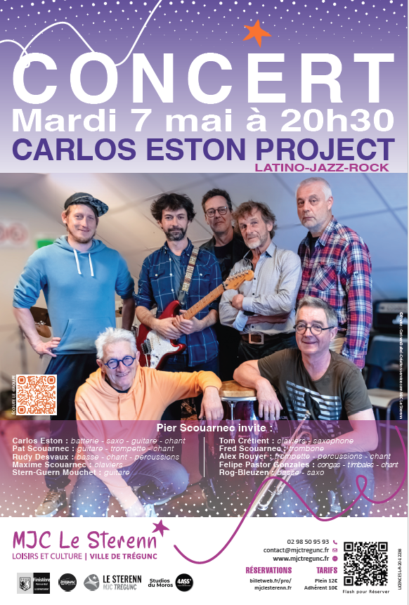 Concert Carlos Eston Projet/ 7 Mai