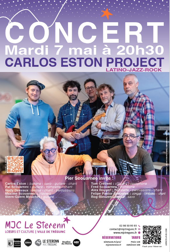 Concert Carlos Eston Projet / 7 Mai