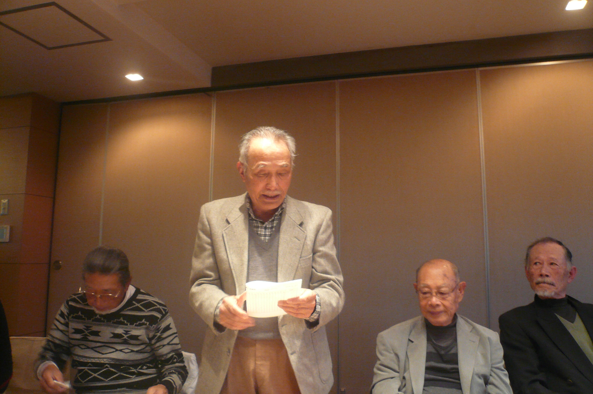 横須賀からご夫妻で参加された山田先輩ニアピンも
