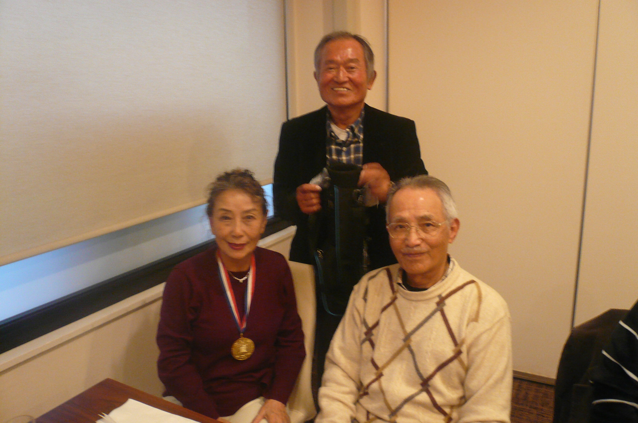 優勝小宮さん2位山田さんベスグロで3位田中さん