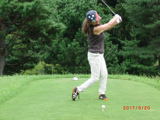 小宮女史のスタートショット　撮影・田中