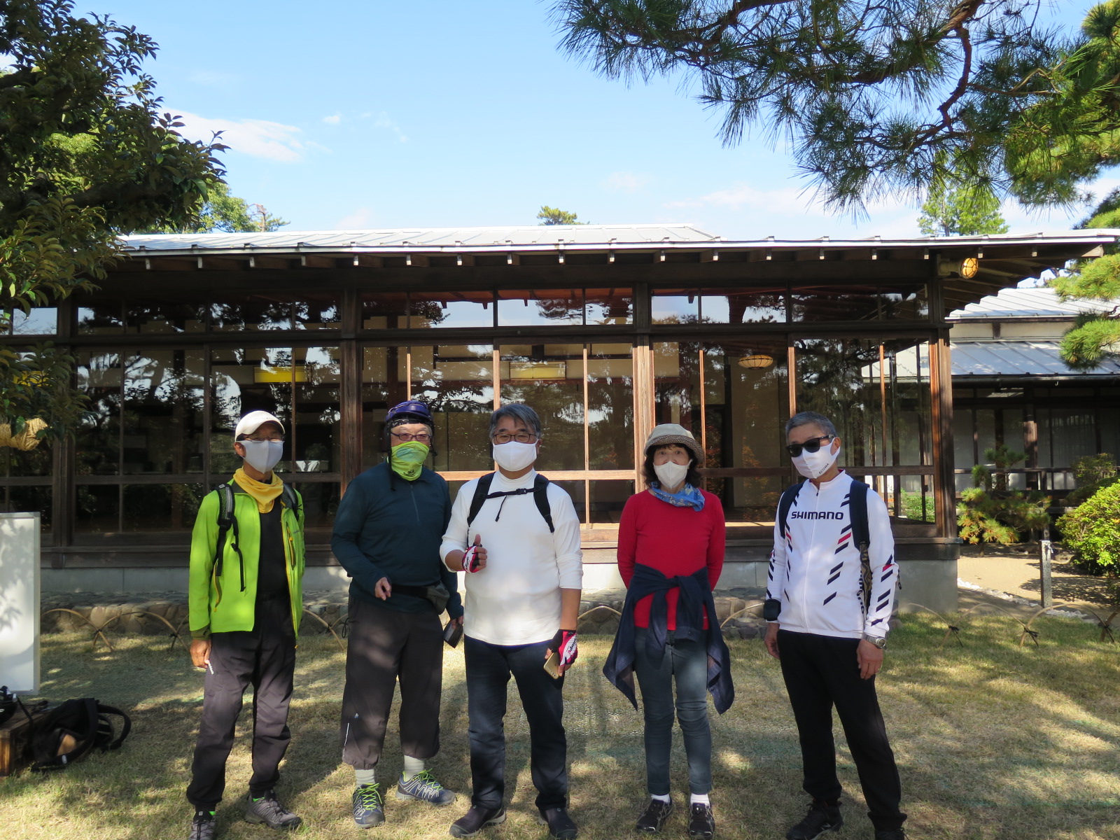 明治記念公園大磯邸園の旧大隈重信別邸