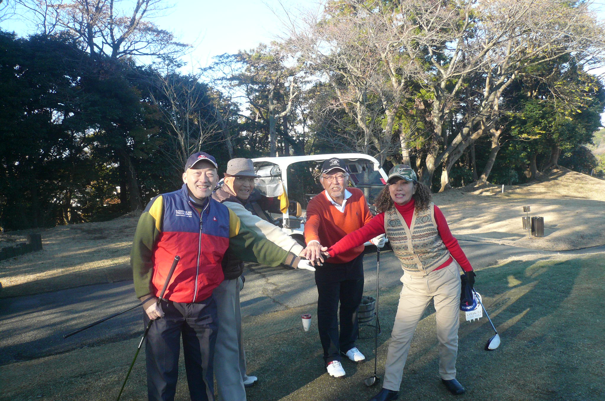 1組高橋さん山田さん世話人田中さん小宮さん