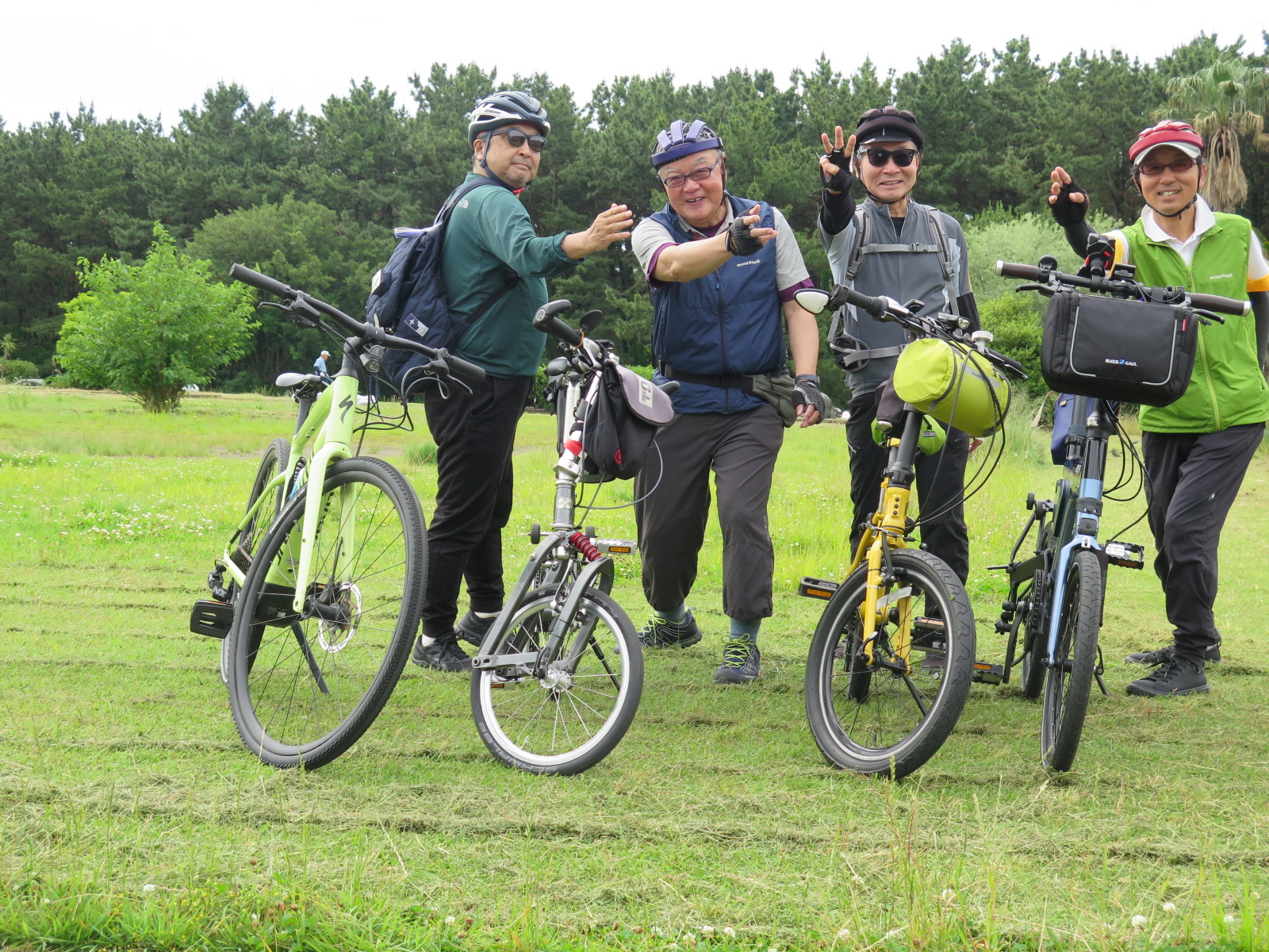平塚海浜公園から🚲Go!!