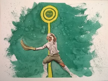 Le jouer de Cestapunta. 23 x 31 cm