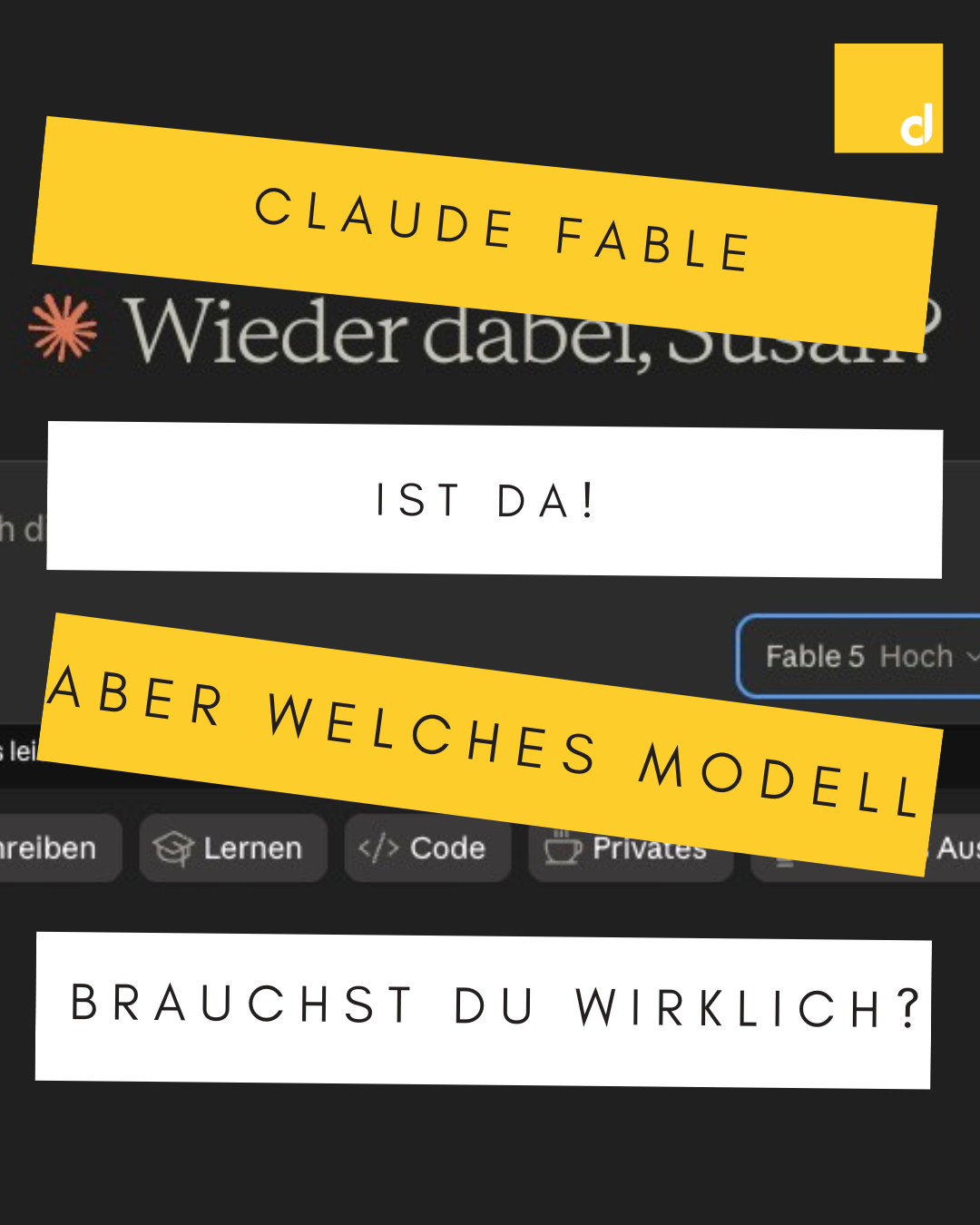 Claude Fable ist da! Aber welches Modell brauchst du wirklich?