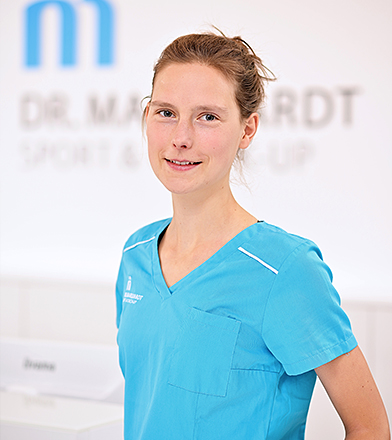 Dr. Matthias Marquardt – Sport- und Check-up Medizin, Praxisteam Lena Kallas