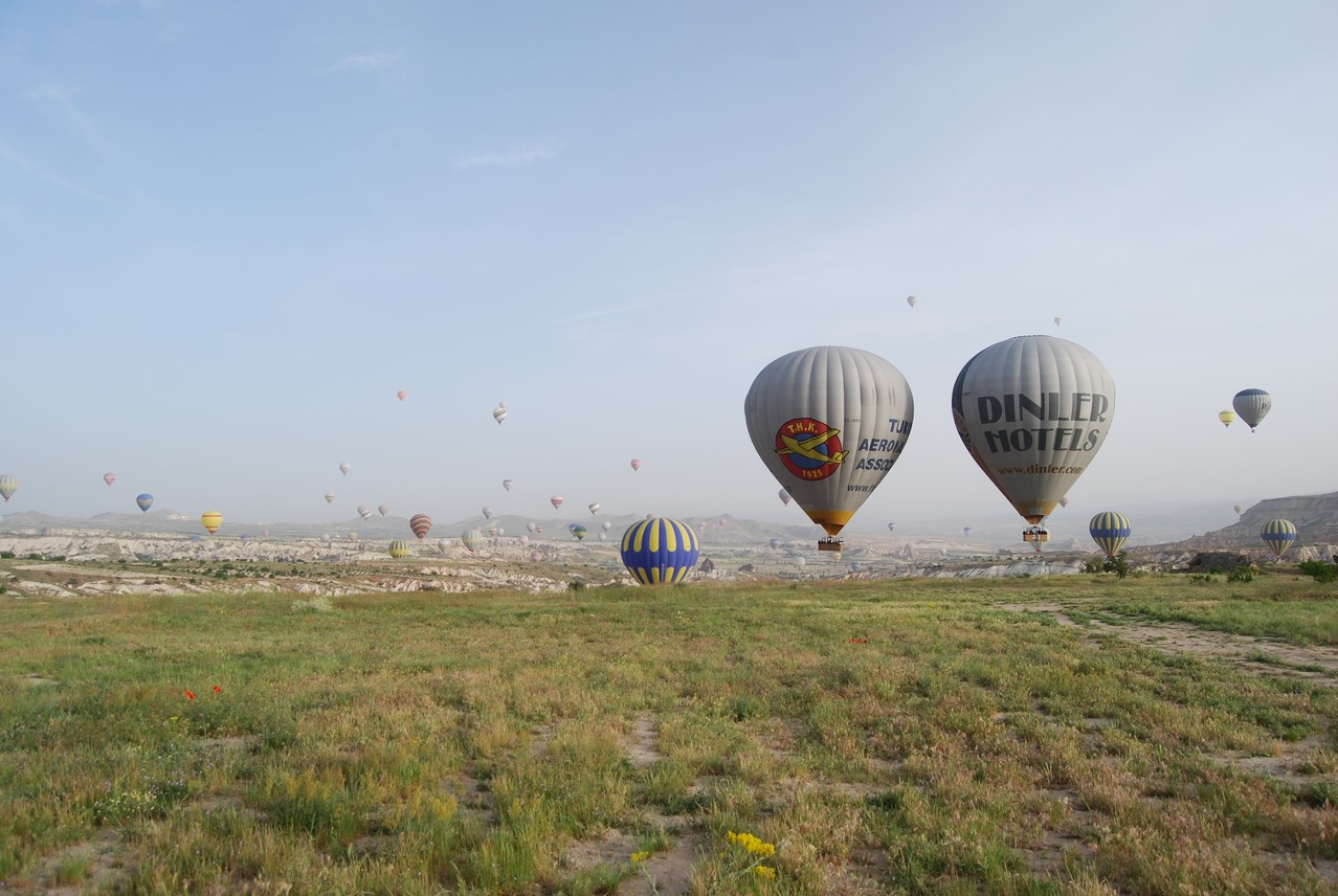 Heißluftballone in Göreme 