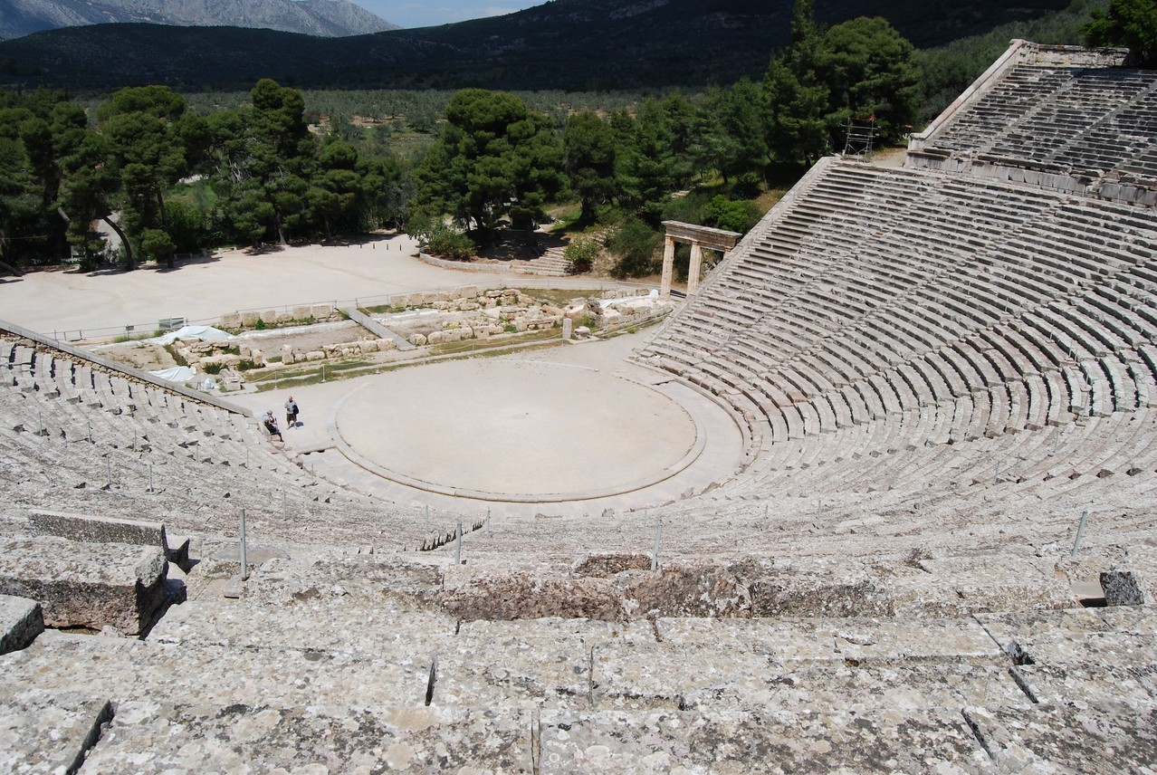 Das große Theater von Epidavros