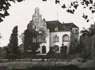 Das im Jahre 1902 neuerrichtete Amtshaus besaß auch eine Dienstwohnung für Amtmann von Schütz. (Foto: Museum Bünde)