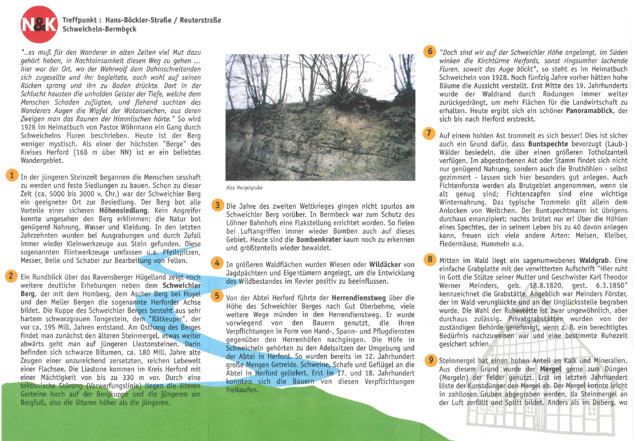 Flyer zu Route 12: Der Schweichler Berg