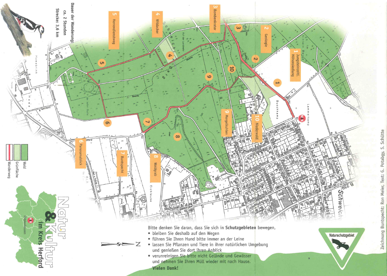Flyer zu Route 12: Der Schweichler Berg