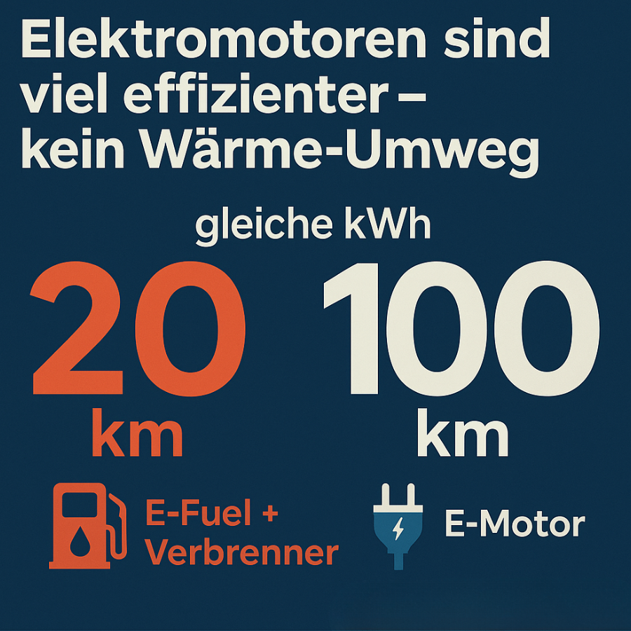 Eine unbequeme Wahrheit über Verbrennungsmotoren