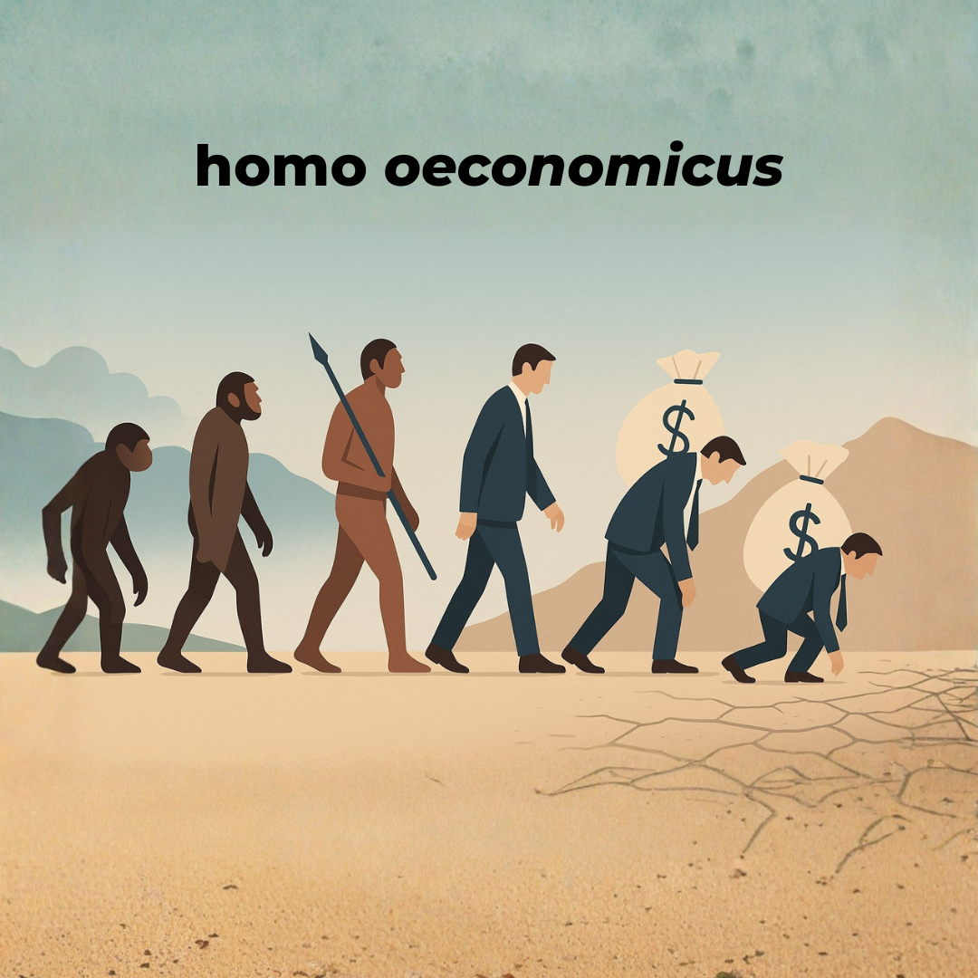 Der Homo oeconomicus –  ein vorübergehender Fehler der Evolution?