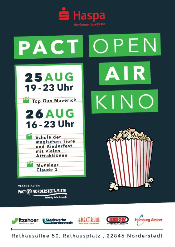 Kino, Open Air Kino, Norderstedt-Mitte, Norderstedt, PACT