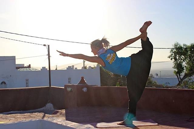 Kitesurf and yoga Morocco
