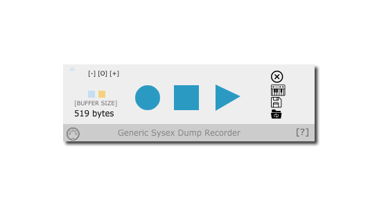 Generic Sysex Dump Recorder