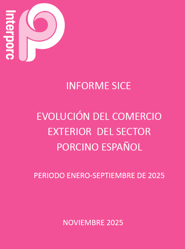 EVOLUCIÓN DEL COMERCIO EXTERIOR DEL SECTOR PORCINO ESPAÑOL PERIODO ENERO-SEPTIEMBRE DE 2025