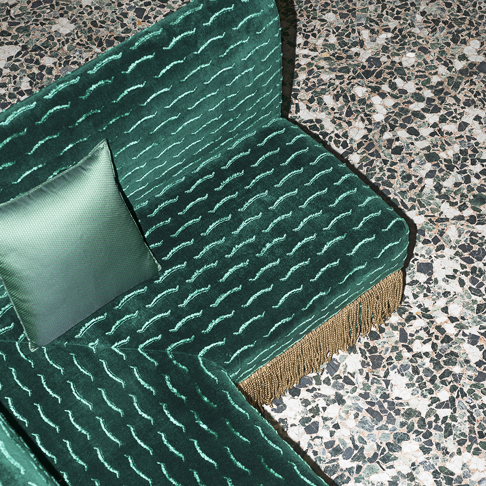 Nouvelle jaquard velvet for upholstery