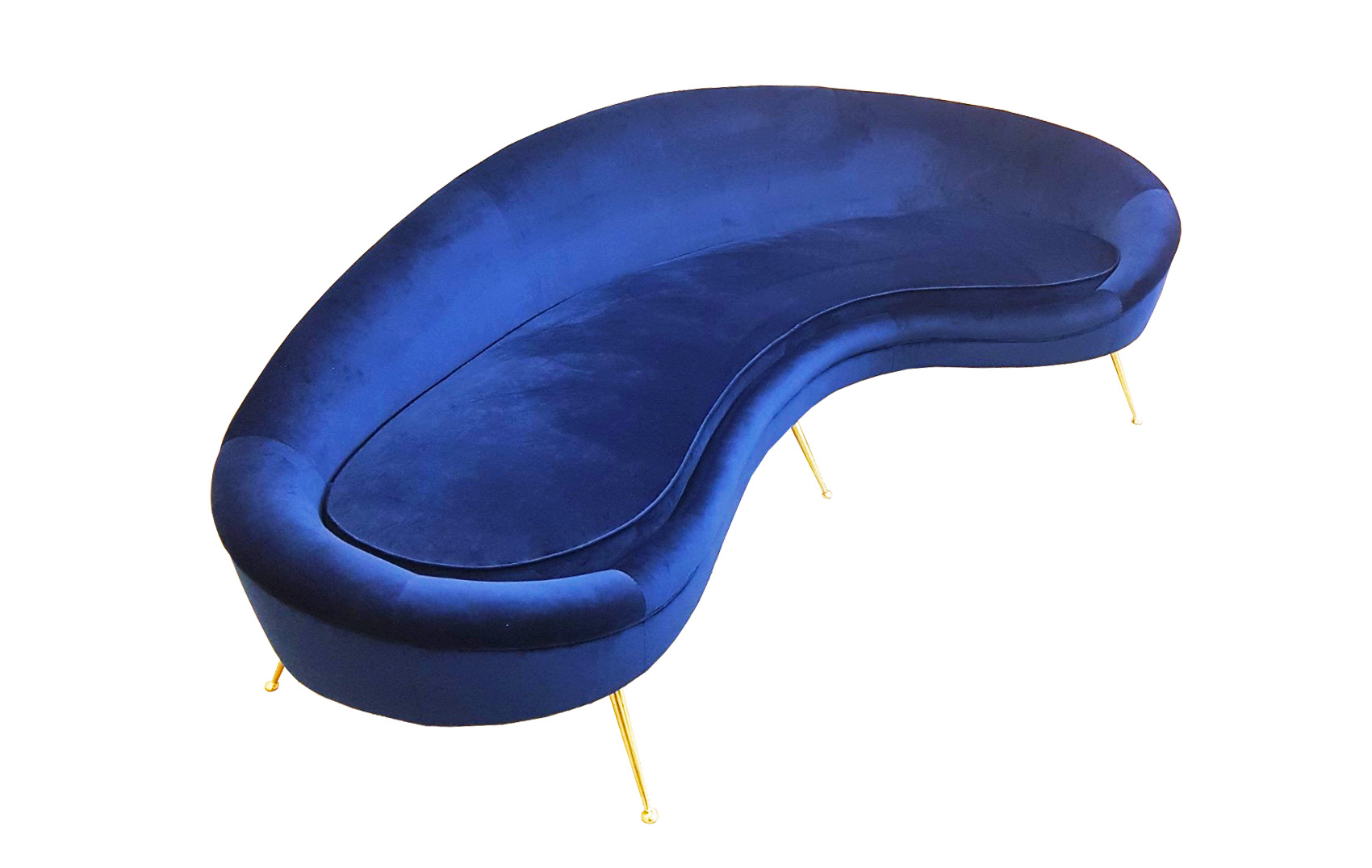 Ico Parisi mid century curved sofa New York
