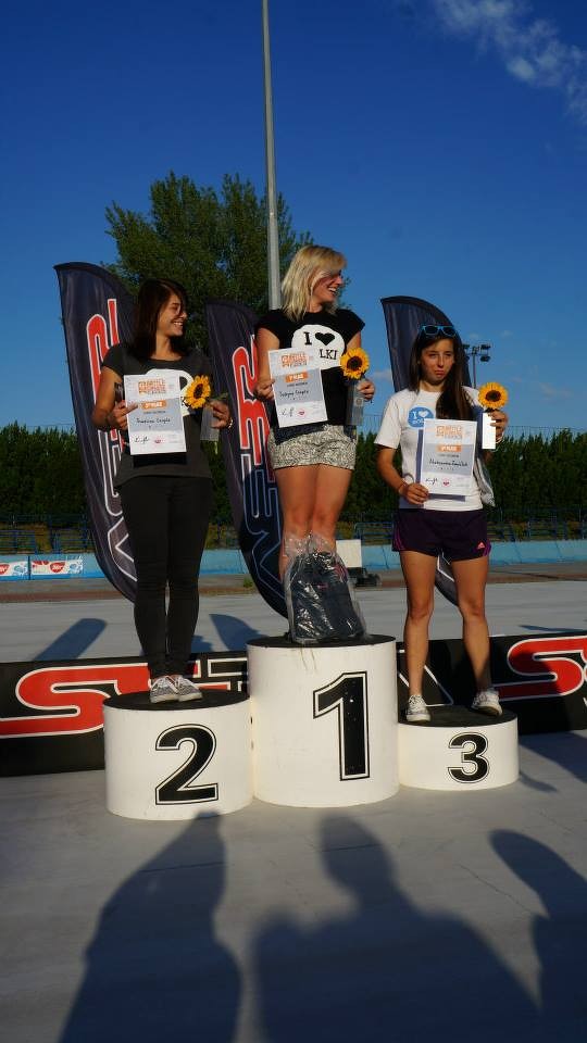 Women's Jumps podium / Credit : SlalomTimTeam