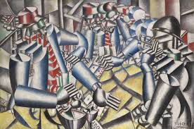 Fernand Léger, La Partie de cartes, 1917, huile sur toile, Otterlo, Musée Kroller-Muller