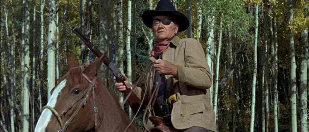 John Wayne in True Grit