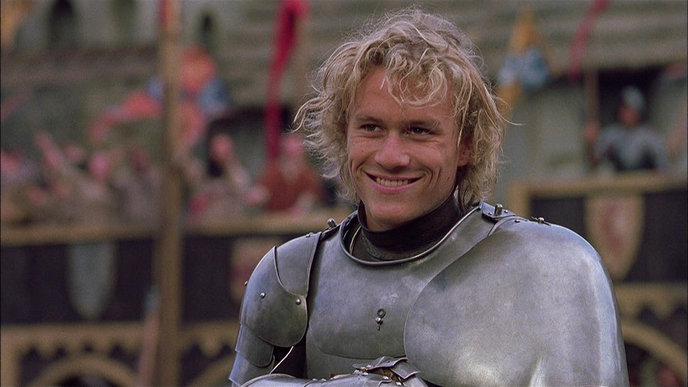 Heath Ledger in A Knight's Tale