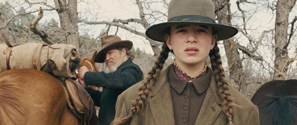 Jeff Bridges & Hailee Steinfeld in True Grit