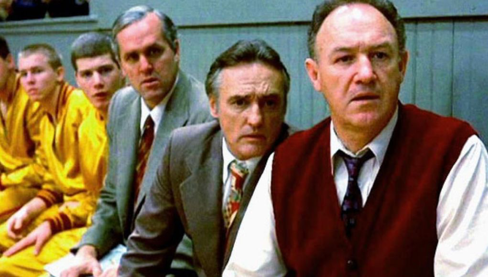 The cast of Hoosiers